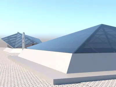 Metro Station 3D model