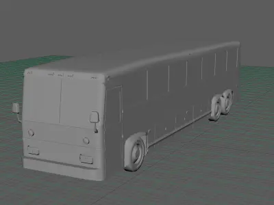 MCI MC12  Low-poly 3D model