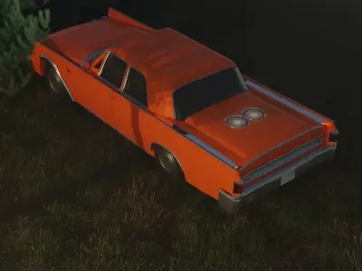Lincoln Continental 1962 3D model