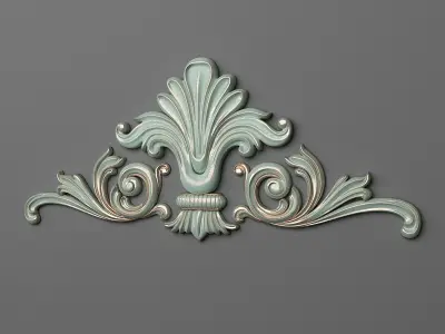 Center decorative ornament 3D print model