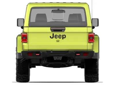 Jeep Gladiator Rubicon 2024 3D model