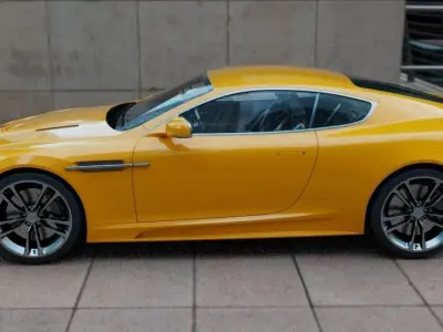 ASTON MARTIN DBX Variants 3D model