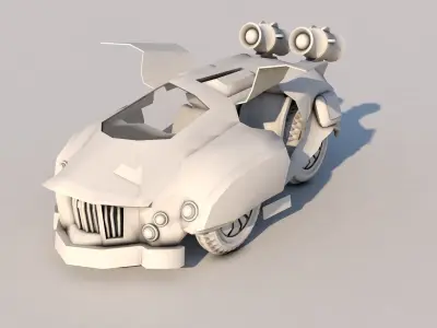 Auto Explorer V02 Free low-poly 3D model