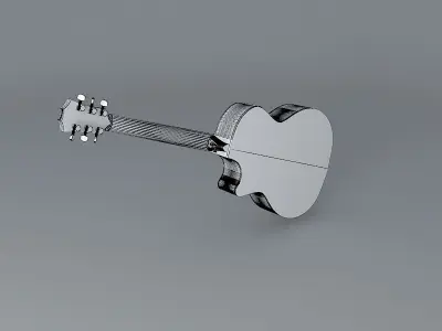 Taylor 514ce acoustic guitar Free 3D model