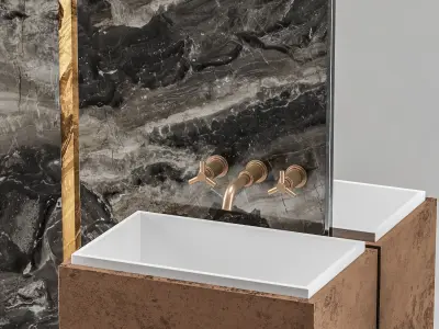 LUXURY - Bathroom 01 3D model