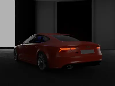 Audi rs7 sportback 3D model