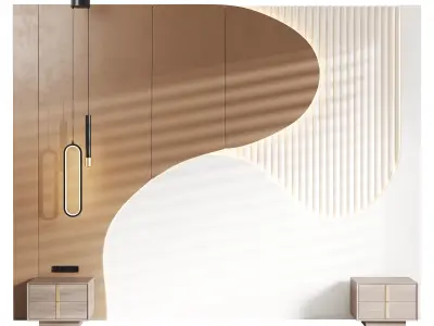 Decorative Wall panel  25 3D model