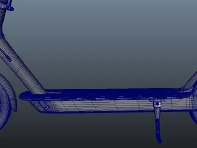 Electric Scooter 3D model