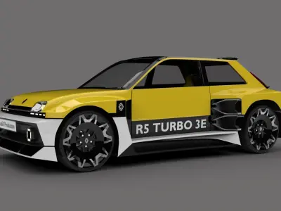 R5 Turbo 3E 3D model