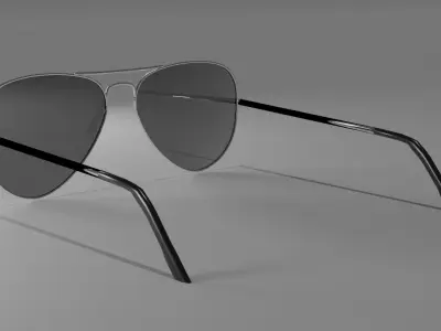 Sun Glasses Free low-poly 3D model