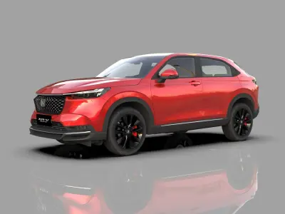 Honda XR-V 2021  HQ interior  3D model