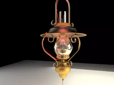 Chinese lantern 3D model