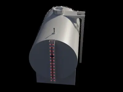 Fuel Tank Outdoor 3D model