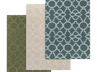 Rug Set 1164 3D model
