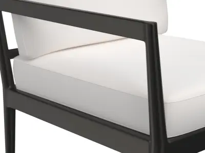 Laurel Dining Armchair 3D model