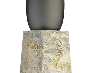 Plant in Pot Flowerpot Exotic Plant 3D model shop