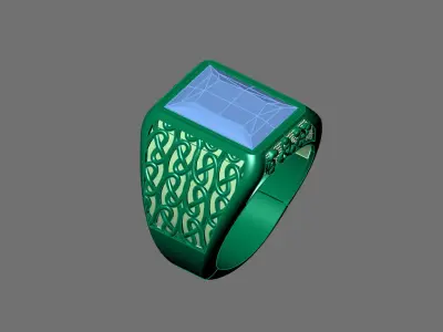 STL 3DM Gents Rings Ready Models Mens Rings 3D print model 3D print model