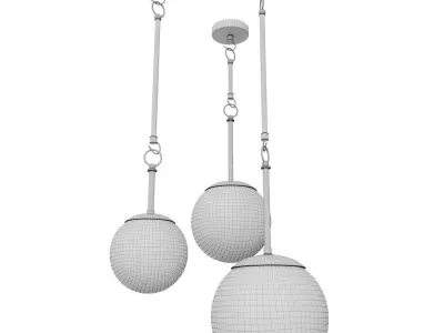 Heathfield Pendant Luna Speckle  3D model