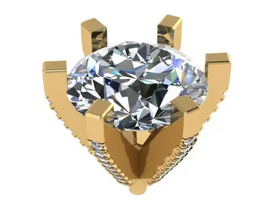 Peg Setting Detail  0662 Free 3D print model