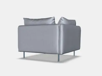 SODERHAMN Cover for corner section 3 Low-poly 3D model