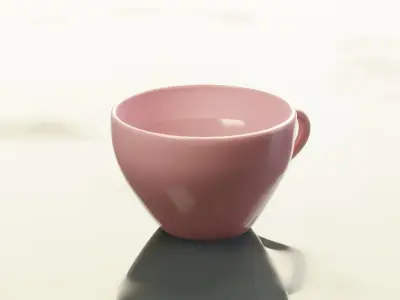 CUP OF WATER Free 3D model