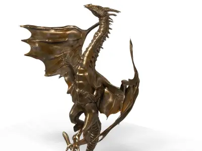 Dragon Tall Fin 3D model