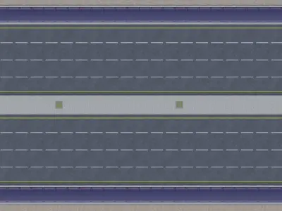 Steel Pedestrian Bridge Type-32 3D model