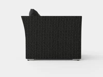 Caracas Lounge Set Chair Low-poly 3D model