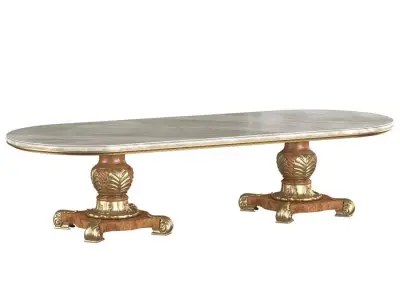 Dinner table classic  3D model