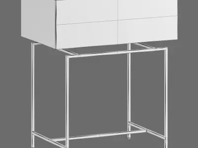 La Redoute Interieurs Bedside Tables Set 8 3D model