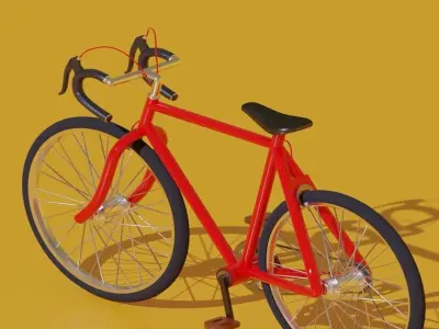 bicycle 3D model from CGTrader - Textured