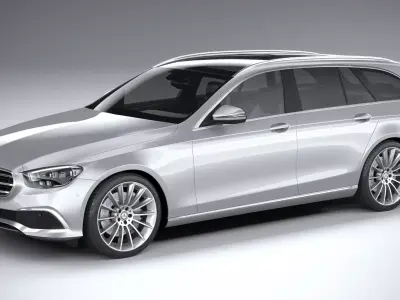 Mercedes E-Class Estate 2021 3D model
