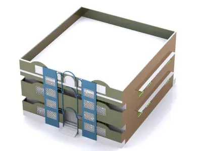HOME 1 50X56 Elevation 3D model