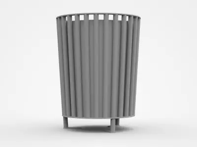Trash Bin 3D model