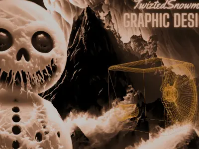 Subwoofer with ported enclosure  3D model