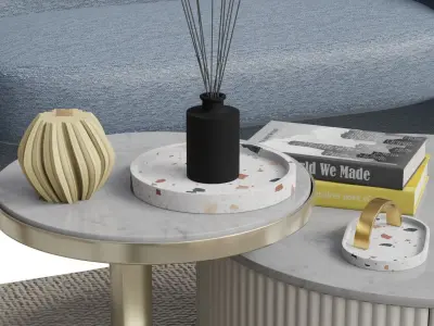 livingroom set vol1 3D model