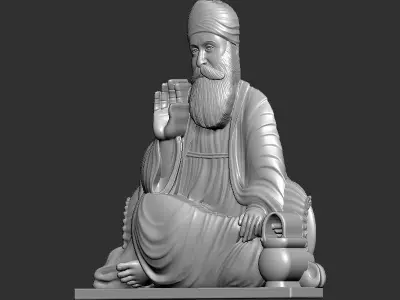 Guru Nanak ji 3D print model