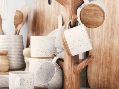 decorative set 3D model