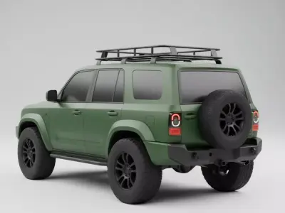 Rugged SUV  3D model