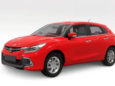 Toyota Glanza 2022 3D model