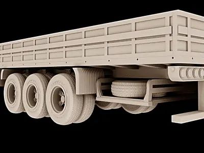 BULK TRAILER 3D print model