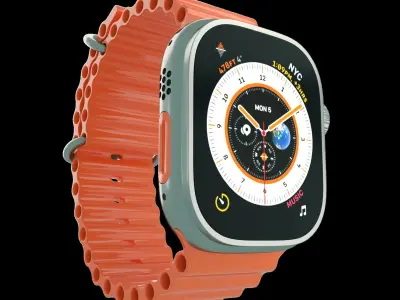 Apple watch ultra 3D model purchase