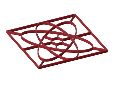 Plastic Fabulous Window Grill Toy 3D model