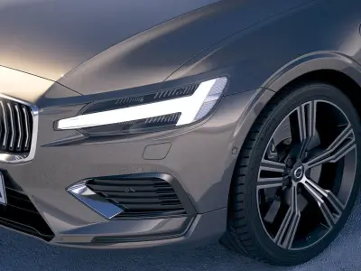 Volvo V60 2019 3D model