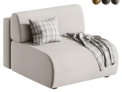 Mail armchair Free 3D model