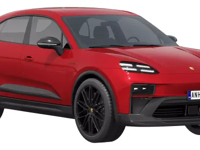 Porsche Macan GTS 2026 3D model