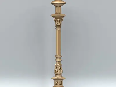 Column 003 3D model purchase