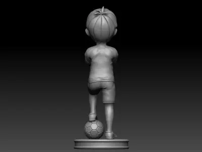 3D Printable Football Kid 3D print model
