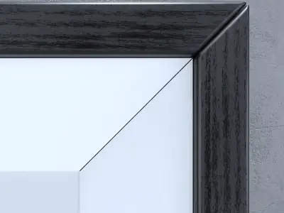 Frame 2 wall art for living room 3D model