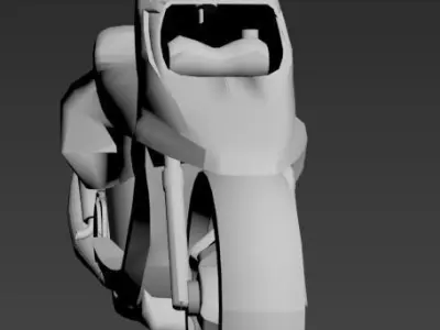 mbk booster spirit spitro SL TECH 3D print model